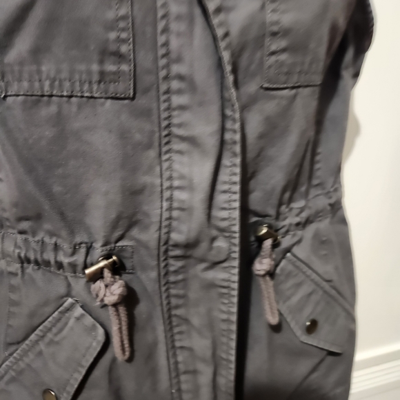 Gray Denim Vest - Picture 3 of 11